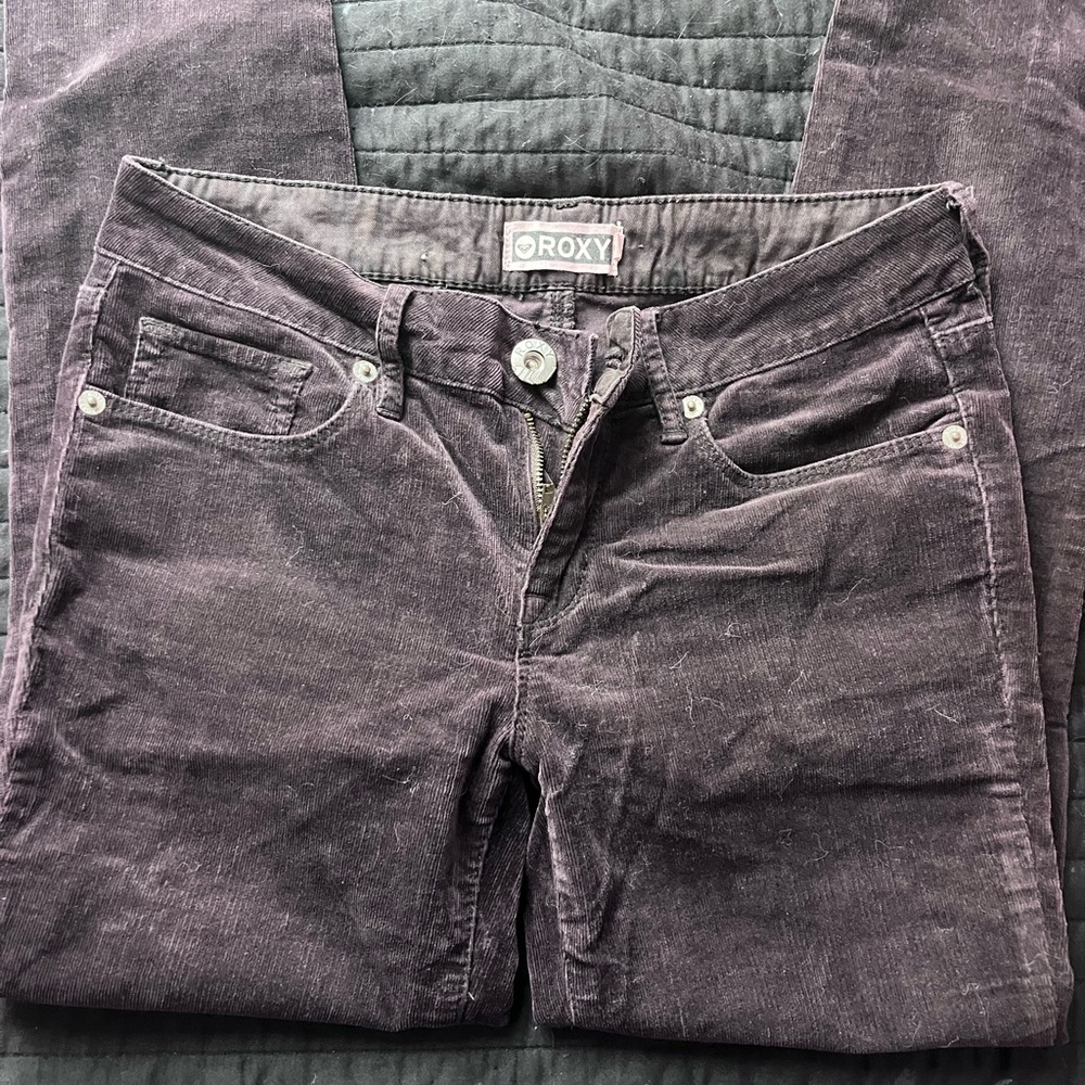 Roxy Women's brown corduroy pants